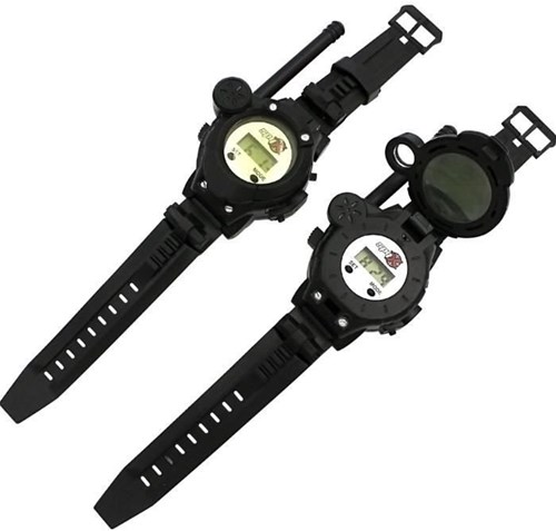 OttoSimon walkie talkie watches spy toy black 60 meter range-3