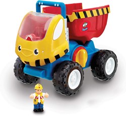 WOW Toys Dustin Dump Truck toy vehicle for kids - multicolour