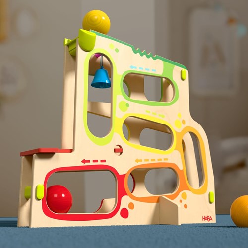 Haba toddler marble run - Kullerrum marble fun for little ones-2