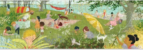 Djeco puzzle - summer day 350 pieces FSC mix kids puzzle-2