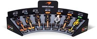 Bburago F1 McLaren deluxe toy race car set with display stand 1:43-2