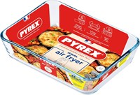 Pyrex oven dish airfryer rectangular 19x14x5 cm glass durable-3