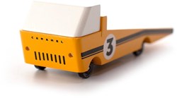 Candylab toy car tow truck race - wooden Candycar world