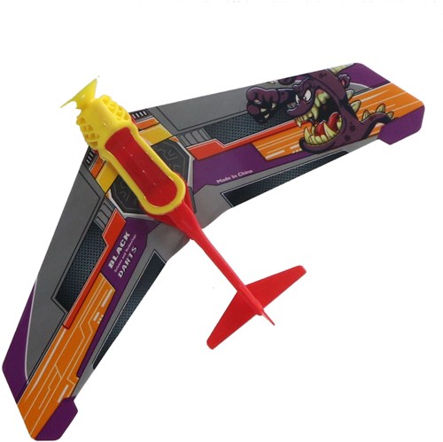 KiddyGo launch airplane toy set - 2 pieces - catapult planes for kids
