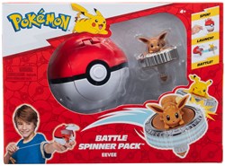 Battle Spinner Toy Eevee & Poké Ball Pokémon Action Figure