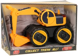 Construction vehicles excavator with light and sound - toy vehicle