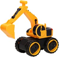 Construction vehicles excavator with light and sound - toy vehicle-2