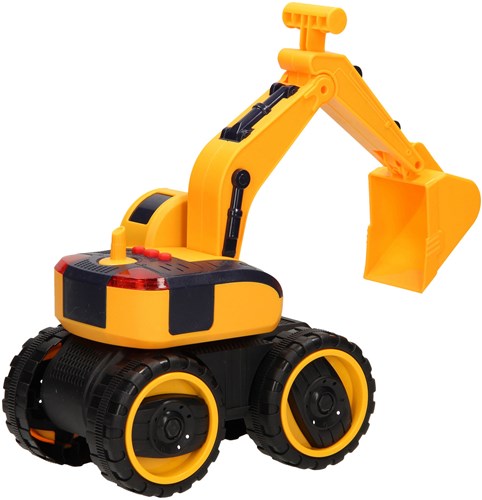 Construction vehicles excavator with light and sound - toy vehicle-3
