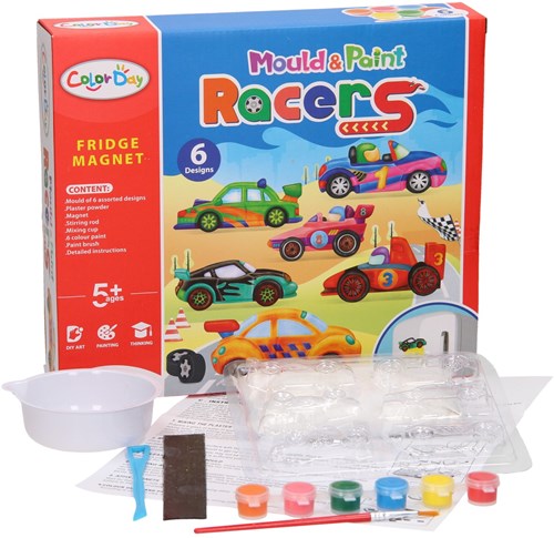 Gips Gieten Magneten - Auto's-3