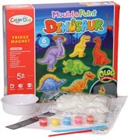 Gips Gieten Glow in the Dark Magneten - Dino's-3
