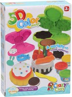 Clay set creative toy - make treats with 11-piece set