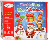 Gips Gieten Magneten - Kerst