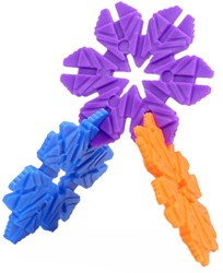 Building Flowers construction set storage box 150pcs colorful toy