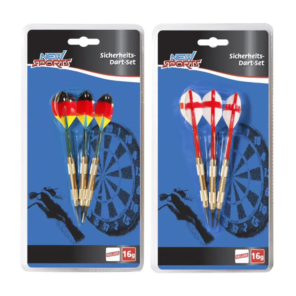 New Sports dart set softtip with accessories red 16g