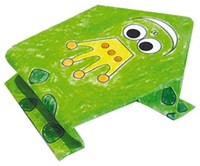 FRIDOLIN Coloring Pages Origami - Frog-3
