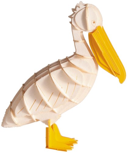 FRIDOLIN 3D Paper Model - Pelican