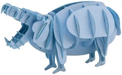 FRIDOLIN 3D Paper Model - Hippopotamus