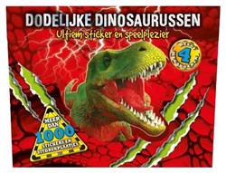 Dodelijke dinosaurussen sticker book ultimate play fun for kids