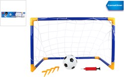 Gametime voetbaldoel met bal en pomp 79x50x43cm