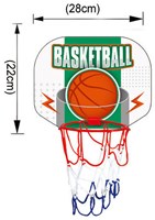Basketball board basketball toy for kids with ball and pump-3