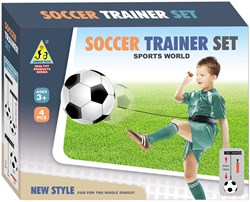 Lobbes football trainer toy with cord and ball for kids