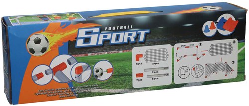 Lobbes football goal for kids with accessories and pump - sports toy-2