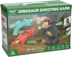 Ballenshooter moving dino target shooting game for kids with mist effect