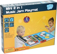 Lobbes music play mat piano and drums for kids from 3 years
