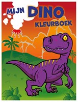 Mondikaarten dino coloring book A4 - 96 pages of coloring fun for kids