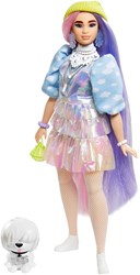 Barbie fashion doll Extra Beanie with puppy and accessories - fashion doll