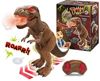 Buki RC dinosaur T-Rex with remote control and smoke effect-3