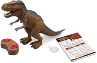 Buki RC dinosaur T-Rex with remote control and smoke effect-2