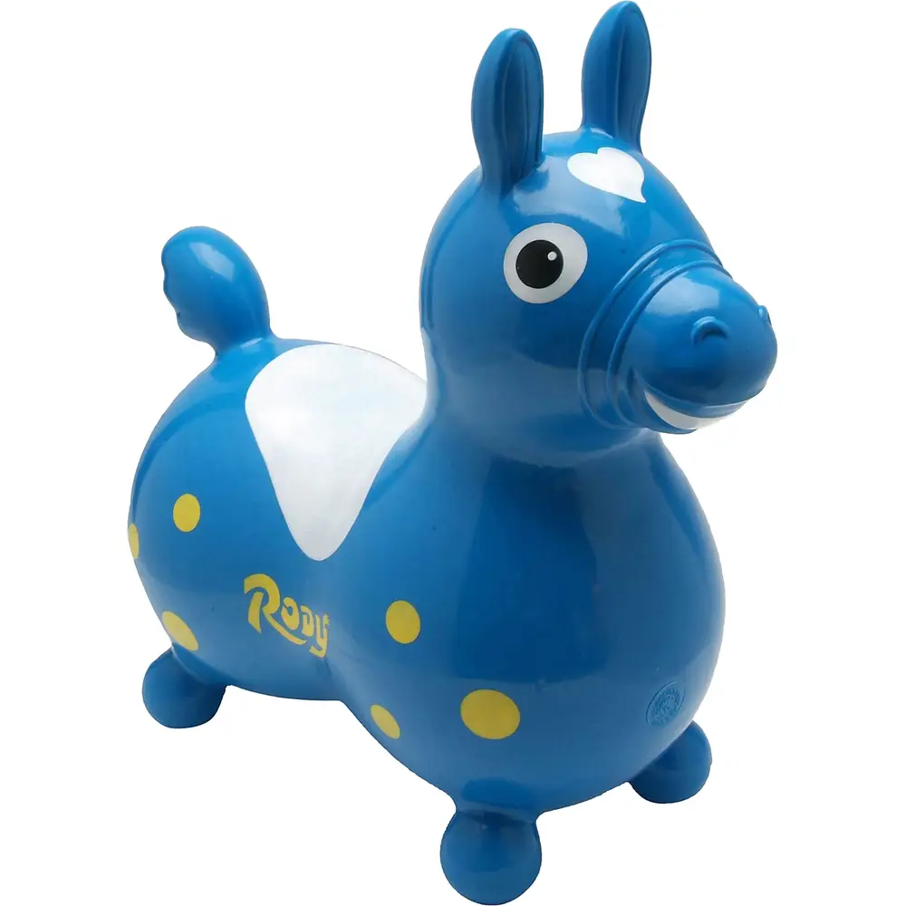Vedes skippy horse Rody blue bouncing toy for children