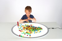 TickiT stackable counting stones - transparent toy - 500 pieces-3