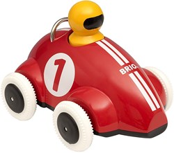 Brio racing car Push & Go - wooden toy car red - 30226