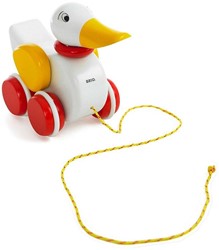 BRIO Pull-along Duck white 30323