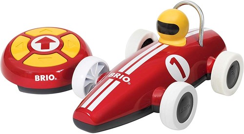 Brio remote control race car - red toy car for children