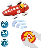 Brio remote control race car - red toy car for children-2