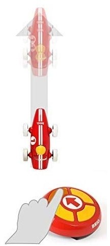 Brio remote control race car - red toy car for children-3