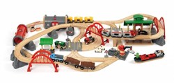 Brio Deluxe Train Set - Complete Wooden Railway for Kids