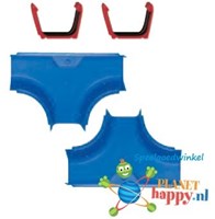 Aquaplay water track - T-shaped track pieces expansion set 2 pieces-2