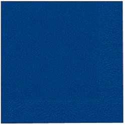 Duni napkins dark blue 3-ply 33x33 cm tissue quality