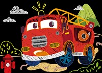 AVENIR Scratch Art Book Mini A6 - Cars-2