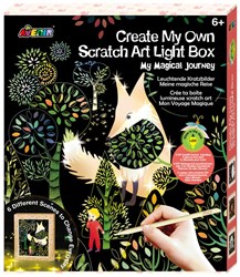 Avenir Scratch Art - Lichtdoos