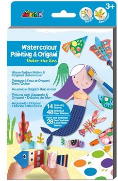 AVENIR Water Painting - Sea Animals-2