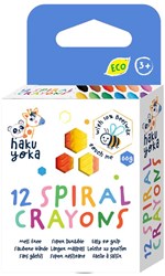 HAKU YOKA Spiral Crayons - 12