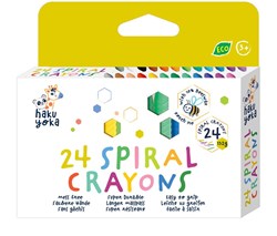 HAKU YOKA Spiral Crayons - 24