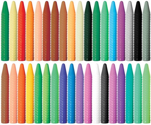 HAKU YOKA Spiral Crayons - 36-2