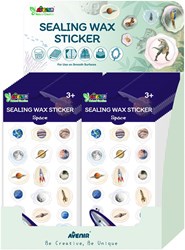Avenir Museum En Kunst - Ruimte Wax Stickers