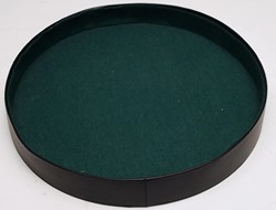 HOT Games dice tray black vinyl dice accessory 26cm